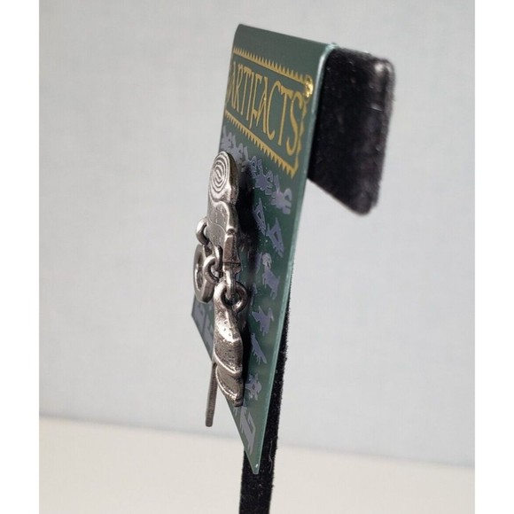 Signed JJ Jonette Vintage 1980s-90s Tack Pin Sewing Scissor Thimble - Picture 3 of 10